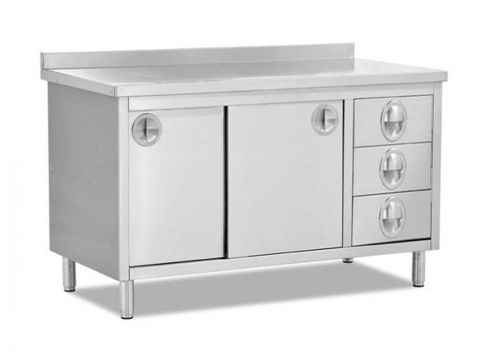 DOLAPLI 3 BLOK ÇEKMECELİ ÇALIŞMA TEZGAHI