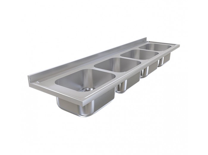 DÖRT DAMLALIKLI TEPSİLİ EVYE