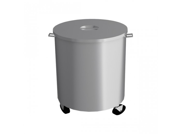 PASLANMAZ ÇELİK ÇÖP ARABASI