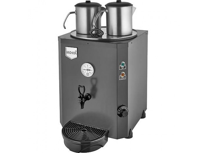 REMTA DE11S 2 DEMLİKLİ JUMBO ÇAY MAKİNESİ ŞAMANDIRALI 23LT.