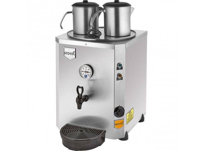 REMTA DE11S 2 DEMLİKLİ JUMBO ÇAY MAKİNESİ ŞAMANDIRALI 23LT.