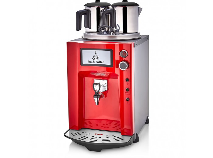 REMTA DE12P 2 DEMLİKLİ PREMİUM JUMBO ÇAY MAKİNESİ 15LT.