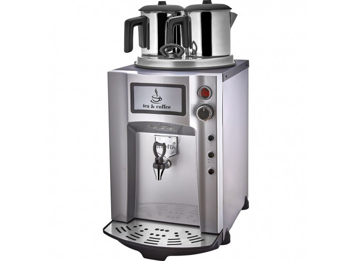 REMTA DE12SP 2 DEMLİKLİ PREMİUM JUMBO ÇAY MAKİNESİ ŞAMANDIRALI 15 LT.