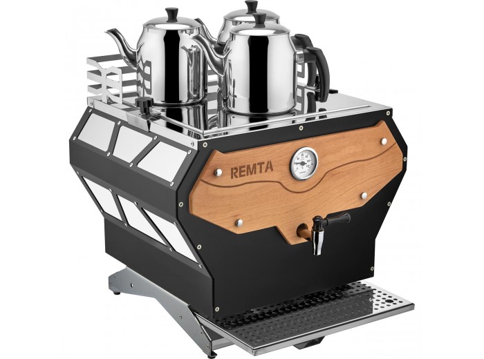 REMTA DE23 PRO SERİSİ 3 DEMLİKLİ JUMBO ÇAY MAKİNESİ 30 LT.