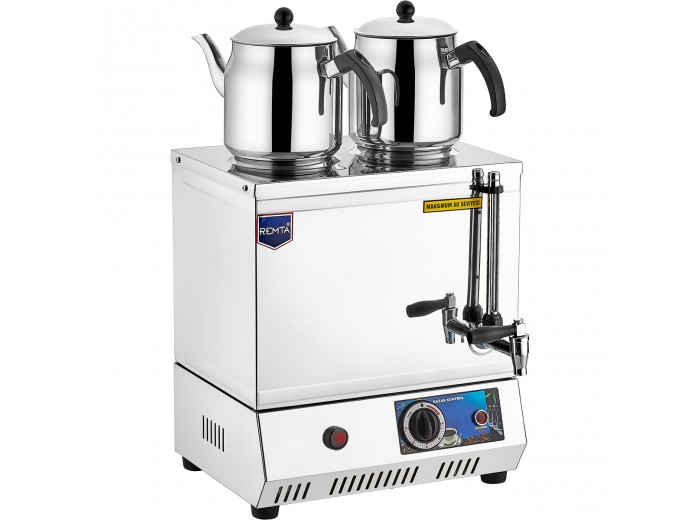 REMTA EP02 ÇİFT DEMLİKLİ ELEKTRİKLİ ÇAY OCAĞI (PLEYTSİZ) 24 LT.