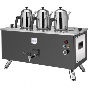 REMTA EP03(L) ÇİFT CİDARLI 3 DEMLİKLİ ELEKTRİKLİ KAHVECİ OCAĞI 31 LT.  REMTA EP03(L) ÇİFT CİDARLI 3 DEMLİKLİ ELEKTRİKLİ KAHVECİ OCAĞI 31 LT.