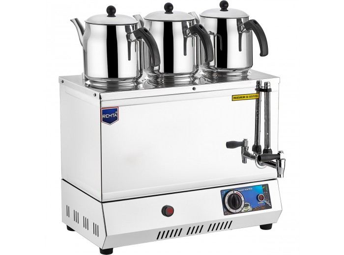 REMTA EP03 ELEKTRİKLİ PLEYTSİZ 3 DEMLİKLİ ÇAY OCAĞI 34 LT. REMTA EP03 ELEKTRİKLİ PLEYTSİZ 3 DEMLİKLİ ÇAY OCAĞI 34 LT.