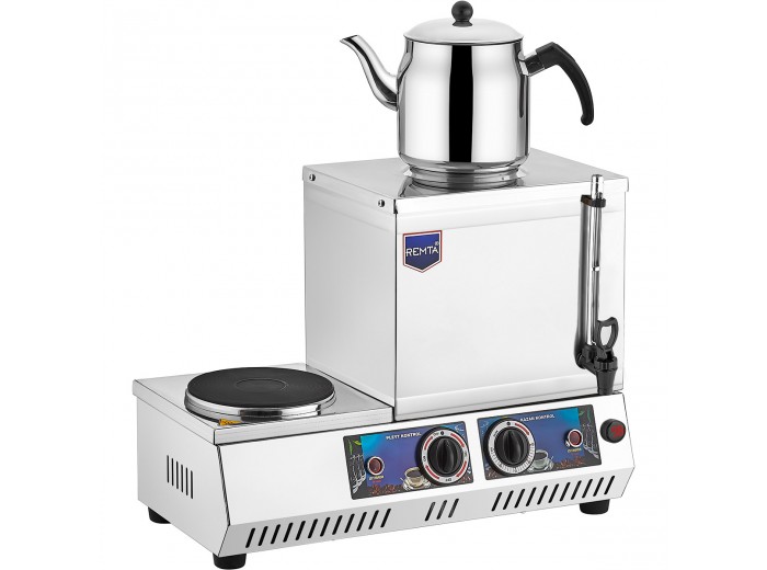 REMTA K30 TEK DEMLİKLİ ELEKTRİKLİ PLEYTLİ ÇAY OCAĞI 14 LT.