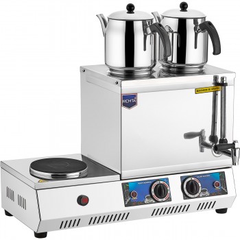 REMTA K31 ÇİFT DEMLİKLİ ELEKTRİKLİ PLEYTLİ ÇAY OCAĞI 24 LT. REMTA K31 ÇİFT DEMLİKLİ ELEKTRİKLİ PLEYTLİ ÇAY OCAĞI 24 LT.