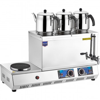 REMTA K32 3 DEMLİKLİ ELEKTRİKLİ PLEYTLİ ÇAY OCAĞI 34 LT. REMTA K32 3 DEMLİKLİ ELEKTRİKLİ PLEYTLİ ÇAY OCAĞI 34 LT.