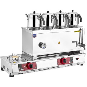 REMTA N14 85 MODEL  4 DEMLİKLİ GAZLI (CE) ÇAY OCAĞI  43LT. REMTA N14 85 MODEL  4 DEMLİKLİ GAZLI (CE) ÇAY OCAĞI  43LT.