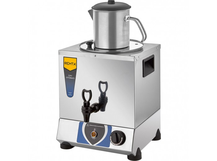 REMTA TT01 TEK DEMLİKLİ ELEKTRİKLİ ÇAY MAKİNESİ (PLEYTSİZ) 8 LT.