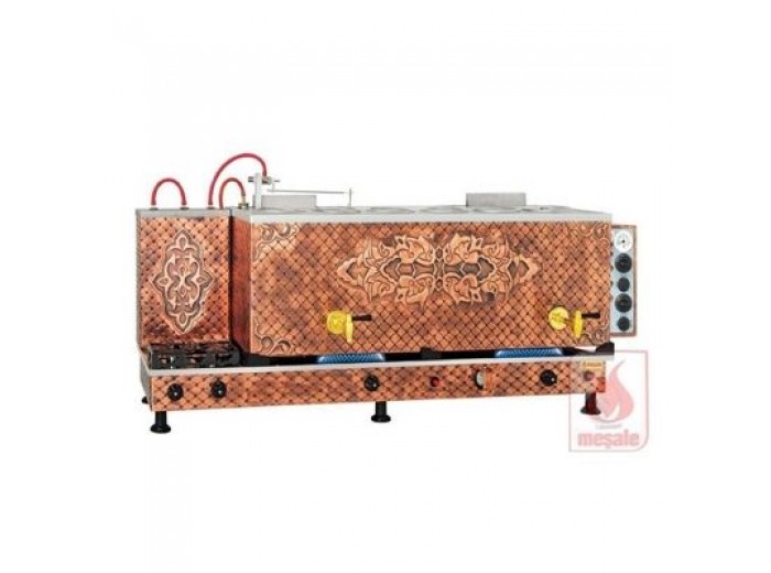 MEŞALE 6 DEMLİKLİ ÇAY KAZANI MEŞALE 6 DEMLİKLİ ÇAY KAZANI