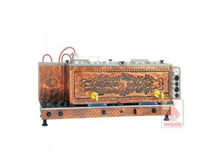 MEŞALE ANTİK BAKIR OTOMATİK 6 DEMLİKLİ ÇAY KAZANI MEŞALE ANTİK BAKIR OTOMATİK 6 DEMLİKLİ ÇAY KAZANI