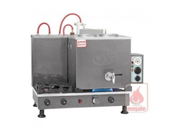 MEŞALE CHROMAT 2 DEMLİKLİ ÇAY KAZANI