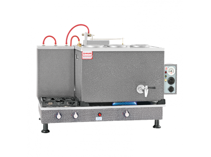 MEŞALE CHROMAT 3 DEMLİKLİ ÇAY KAZANI