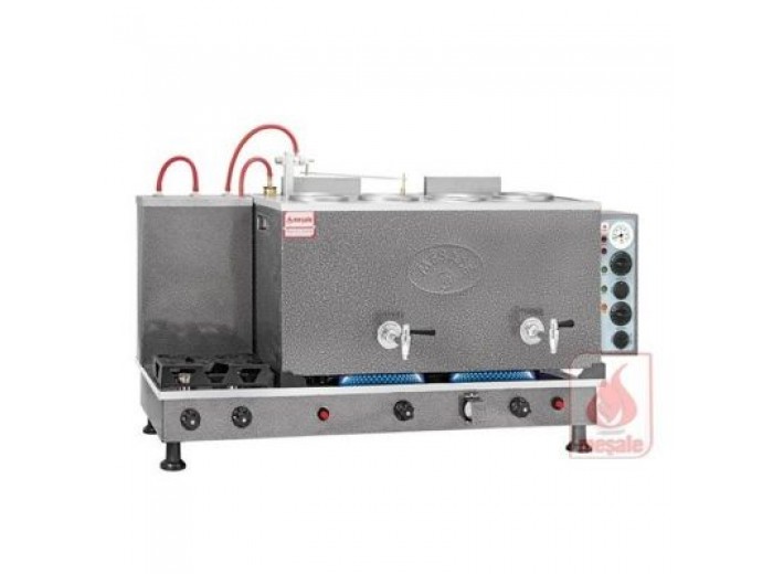 MEŞALE CHROMAT 4 DEMLİKLİ ÇAY KAZANI MEŞALE CHROMAT 4 DEMLİKLİ ÇAY KAZANI