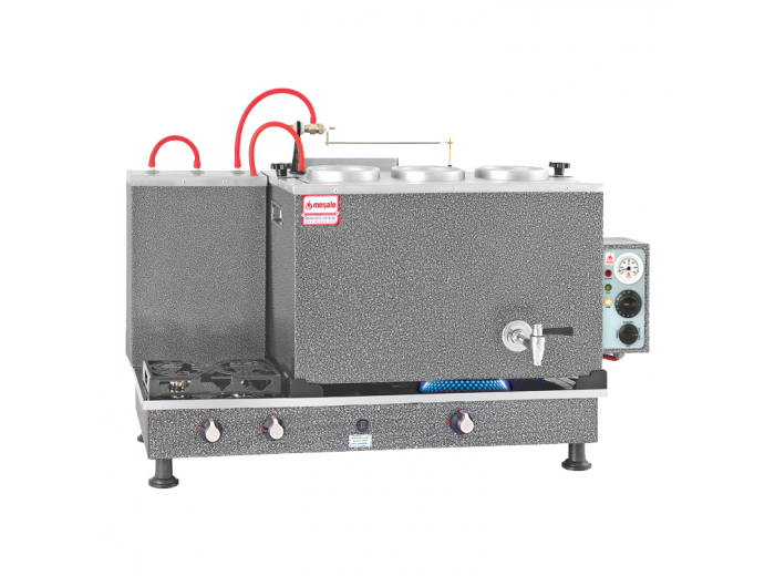 MEŞALE CHROMAT TURBO MAX FULL OTOMATİK 3 DEMLİKLİ ÇAY KAZANI