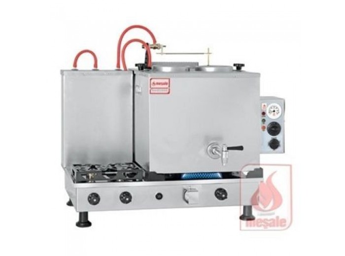 MEŞALE INOKS 2 DEMLİKLİ ÇAY KAZANI