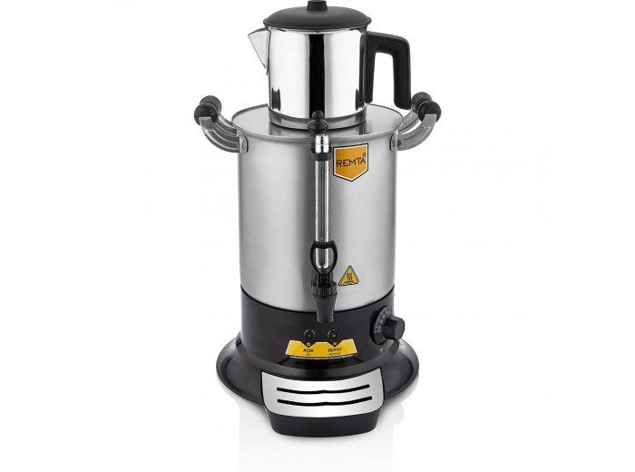 REMTA PT11 PLATİN MODEL TEK DEMLİKLİ ÇAY MAKİNASI 9 LT. (DEMLİK DAHİL) REMTA PT11 PLATİN MODEL TEK DEMLİKLİ ÇAY MAKİNASI 9 LT. (DEMLİK DAHİL)