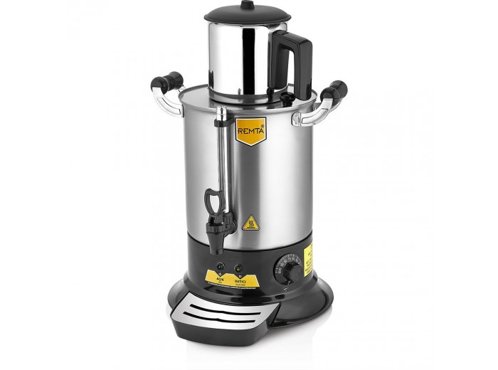 REMTA PT11 PLATİN MODEL TEK DEMLİKLİ ÇAY MAKİNASI 9 LT. (DEMLİK DAHİL) REMTA PT11 PLATİN MODEL TEK DEMLİKLİ ÇAY MAKİNASI 9 LT. (DEMLİK DAHİL)