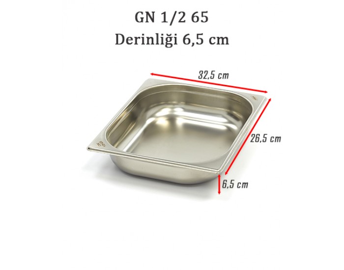 1/2-65 STANDART GN GASTRONOM KÜVET