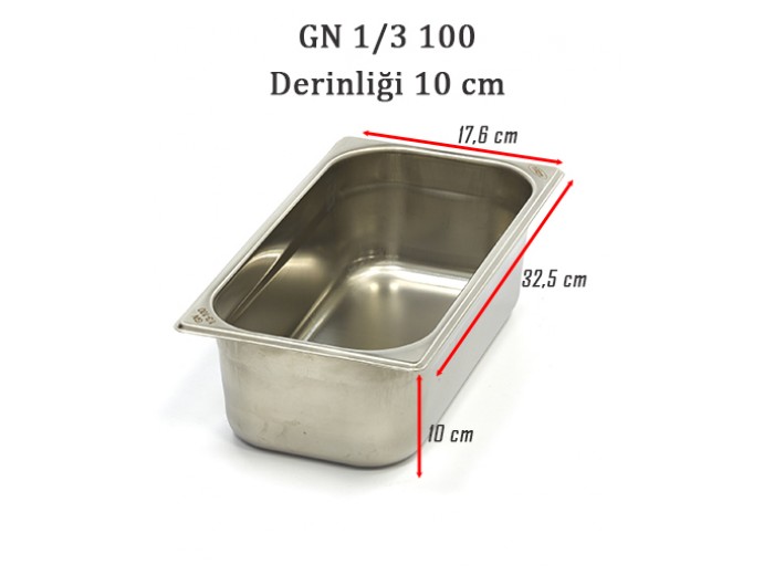 1/3-100 STANDART GN GASTRONOM KÜVET