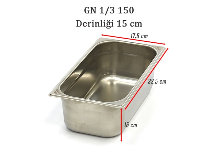 1/3-150 STANDART GN GASTRONOM KÜVET