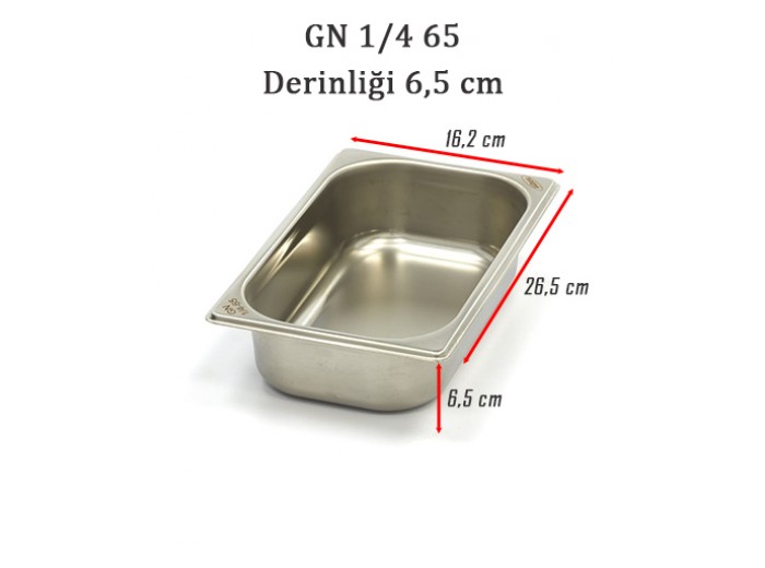 1/4-65 STANDART GN GASTRONOM KÜVET
