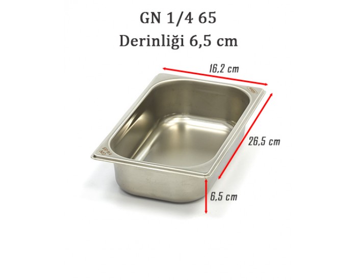 1/4-65 STANDART GN GASTRONOM KÜVET