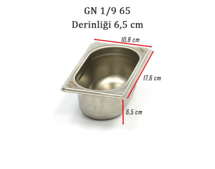 1/9-65 STANDART GN GASTRONOM KÜVET