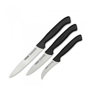 PİRGE ECCO GÜNLÜK KULLANIM SEBZE BIÇAK SETİ PİRGE ECCO GÜNLÜK KULLANIM SEBZE BIÇAK SETİ