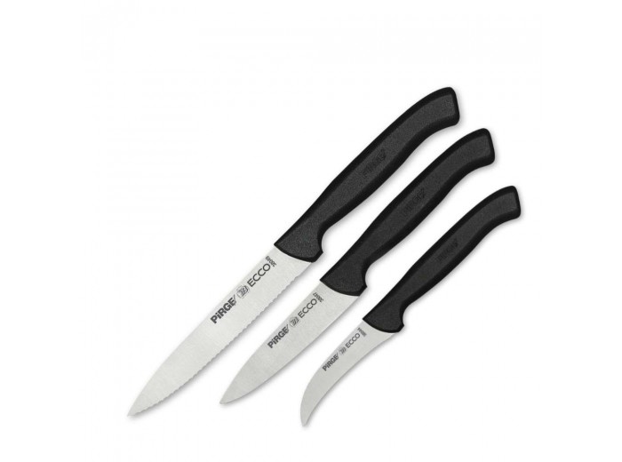 PİRGE ECCO GÜNLÜK KULLANIM SEBZE BIÇAK SETİ PİRGE ECCO GÜNLÜK KULLANIM SEBZE BIÇAK SETİ