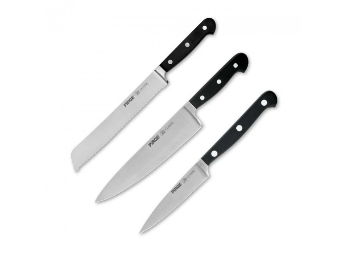 PİRGE CLASSİC PROFESYONEL BIÇAK SETİ 3 PARÇA PİRGE CLASSİC PROFESYONEL BIÇAK SETİ 3 PARÇA