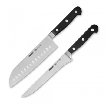 PİRGE CLASSİC PROFESYONEL SANTOKU BIÇAK SETİ PİRGE CLASSİC PROFESYONEL SANTOKU BIÇAK SETİ