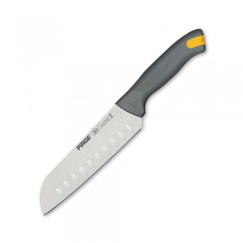 PİRGE GASTRO SANTOKU BIÇAĞI OLUKLU 17 CM PİRGE GASTRO SANTOKU BIÇAĞI OLUKLU 17 CM