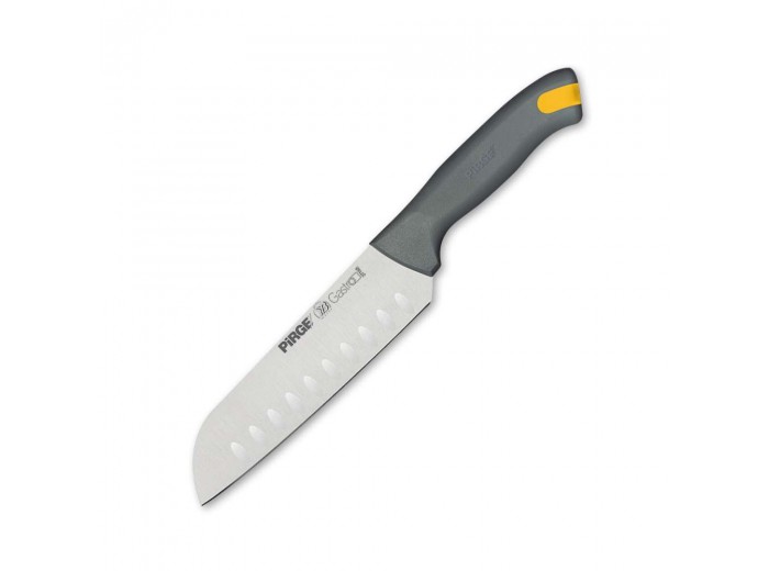 PİRGE GASTRO SANTOKU BIÇAĞI OLUKLU 17 CM