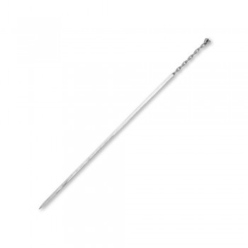 PİRGE GALVANİZ KARE ŞİŞ 60 CM  PİRGE GALVANİZ KARE ŞİŞ 60 CM