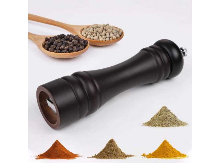 AHŞAP TUZ/BİBER DEĞİRMENİ SERAMİK 14 CM