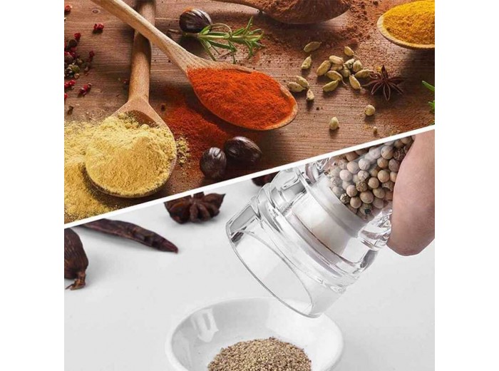 AKRİLİK TUZ/BİBER DEĞİRMENİ SERAMİK 16 CM