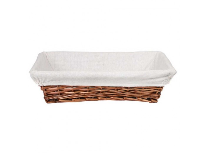 HASIR DİKDÖRTGEN AÇIK BÜFE SEPETİ 55 CM