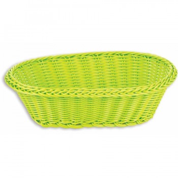 İNCE OVAL SEPET 24x17x7 CM YEŞİL İNCE OVAL SEPET 24x17x7 CM YEŞİL