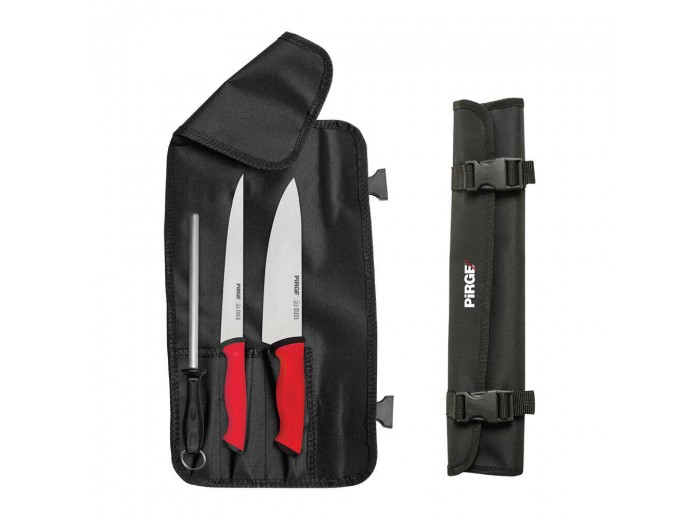 PİRGE DUO ÇANTALI 3'LÜ BIÇAK SETİ PİRGE DUO ÇANTALI 3'LÜ BIÇAK SETİ