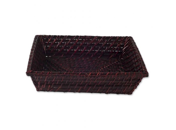 RATTAN DİKDÖRTGEN SEPET 36 CM