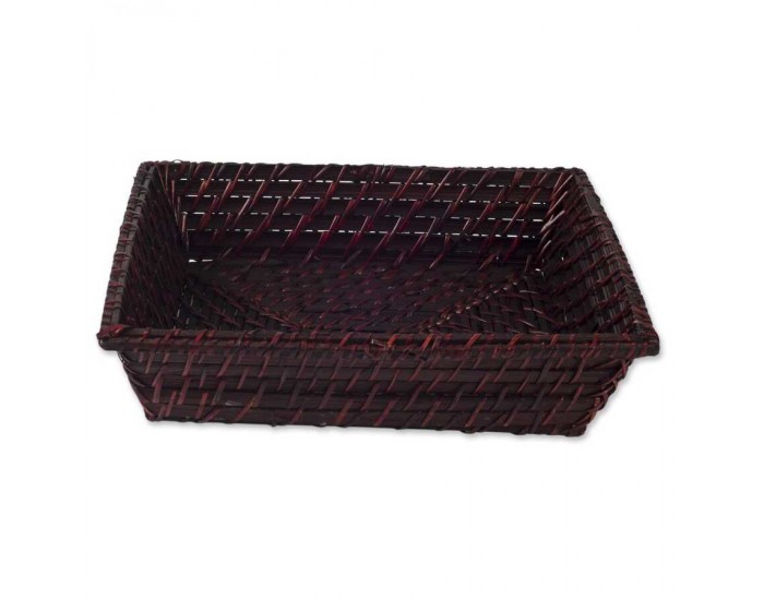 RATTAN DİKDÖRTGEN SEPET 36 CM