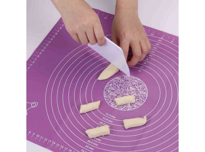 SİLİKON MAT LİLA 40x50 CM