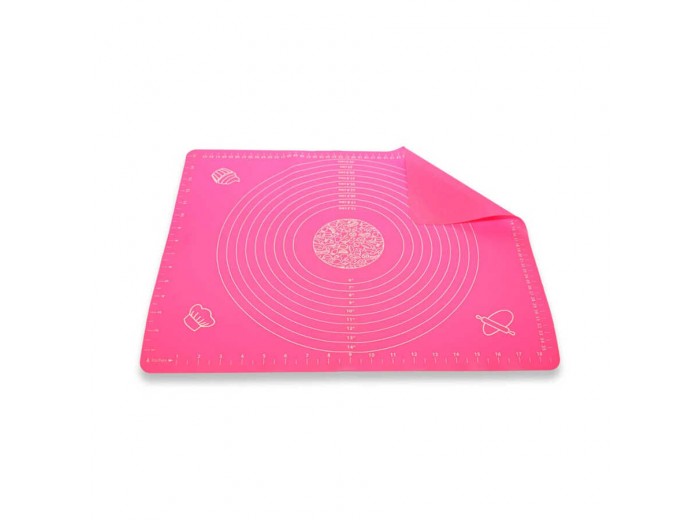 SİLİKON MAT PEMBE 40x50 CM