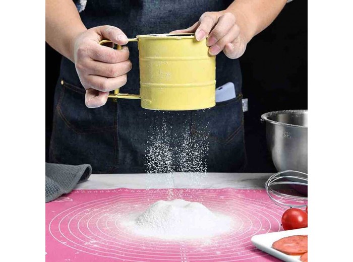 SİLİKON MAT PEMBE 40x50 CM