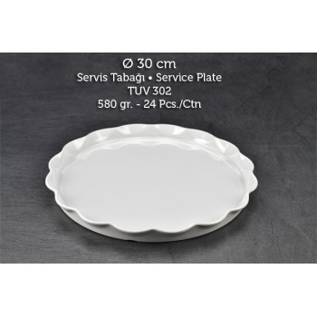 TUVA THERM 30 CM SERVİS TABAĞI TUVA THERM 30 CM SERVİS TABAĞI
