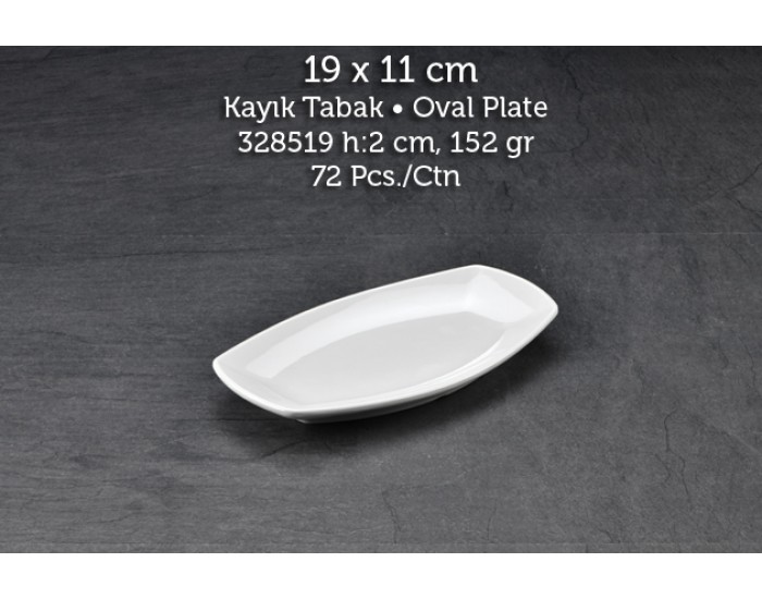 TUVA THERM QUADRO 19X11 CM KAYIK TABAK